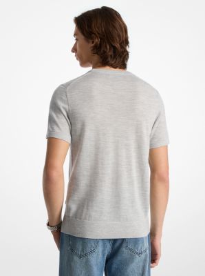 T-Shirt aus Wolle