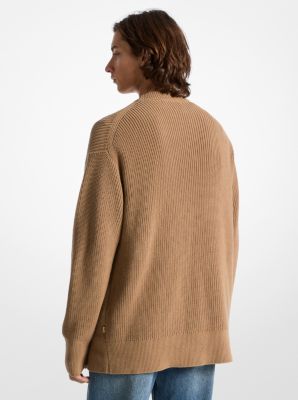 Cardigan oversize in cotone image number 1