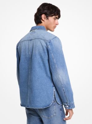 Hemdjacke aus Denim image number 1