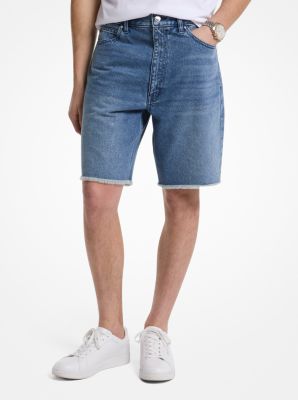 Frayed Denim Shorts image number 0