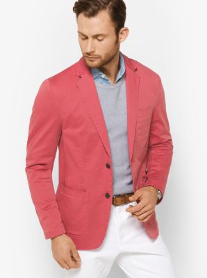 Cotton-Twill Blazer | Michael Kors