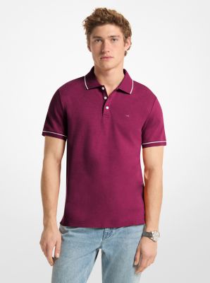 MK Poloshirt Aus Baumwolle - Lila