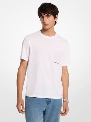 Signature Logo Pocket Cotton T-shirt