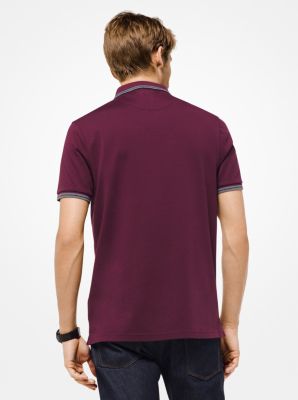 michael kors men's liquid cotton greenwich polo shirt