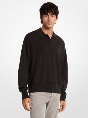 Wool Polo Sweater