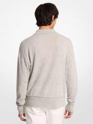 Wool Polo Sweater
