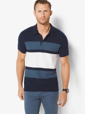 Cotton Sweater Polo Shirt