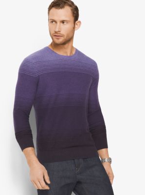 Ombr&eacute; Cotton Crewneck Shirt