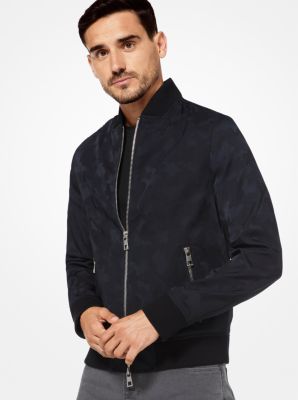 Michael kors shop camo bomber jacket