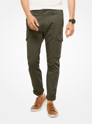 Cotton-Faille Cargo Pants image number 0