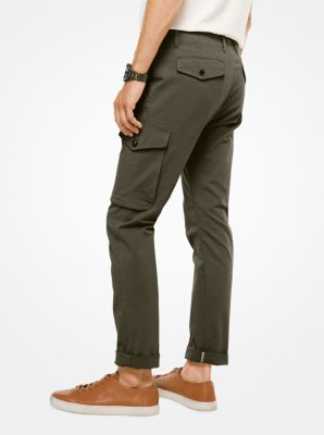 Cotton-Faille Cargo Pants image number 1