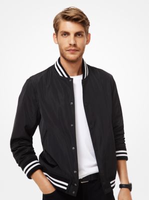 Michael kors hot sale varsity jacket