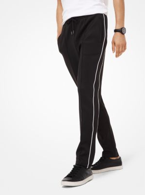 Buy Michael Kors Scuba Joggers with Zipper Pockets, Black Color Men