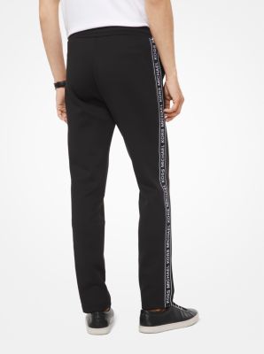 michael kors logo track pants