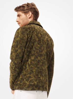 michael kors camouflage coat