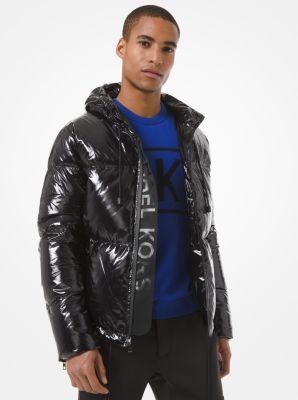 michael kors puffer jacket with hood