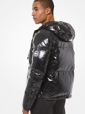 michael kors hooded puffer