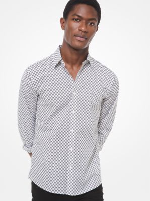 michael kors tailored fit shirt