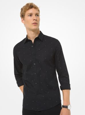 michael kors tailored fit shirt