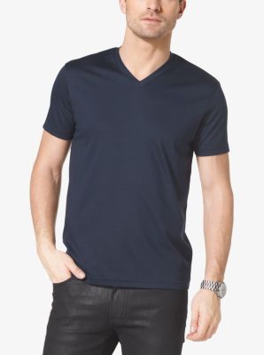 V-Neck Cotton T-Shirt image number 0