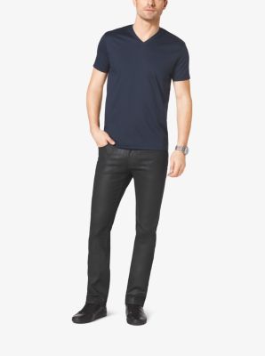 V-Neck Cotton T-Shirt image number 2