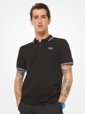 Polo en piqu&eacute; de coton