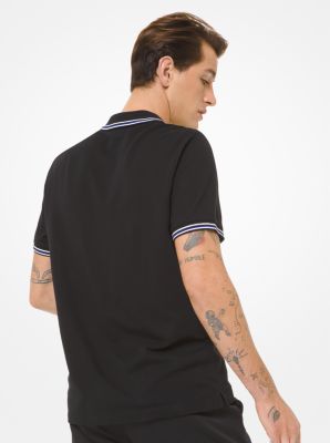 Polo en piqu&eacute; de coton