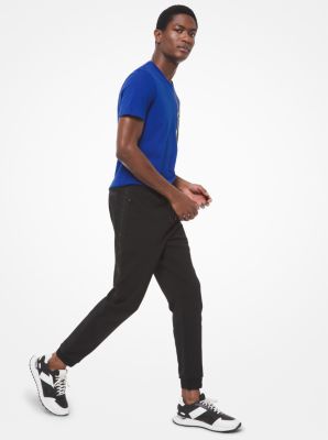 Cotton-Blend Logo Joggers