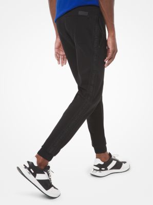Cotton-Blend Logo Joggers