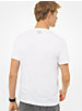 T-shirt en jersey de coton à poche à imprimé à logo image number 1