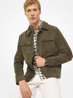 Michael kors best sale jacket mens olive