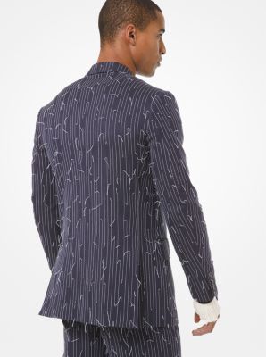 michael kors suits purple