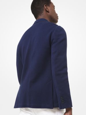Woven Cotton Blazer