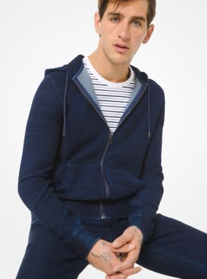 Michael kors blue hoodie new arrivals