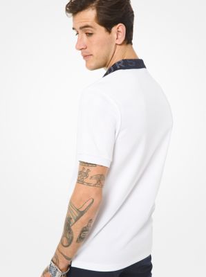 Polo KORS X TECH &agrave; fermeture &eacute;clair un quart