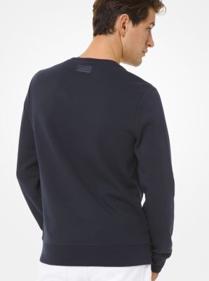 Graphic Cotton Blend Sweatshirt