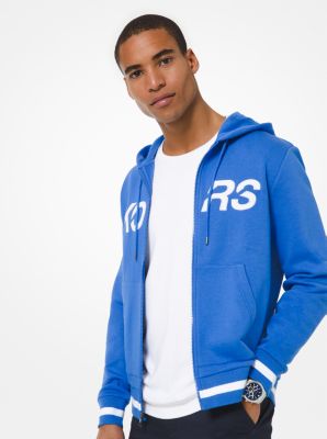 michael kors blue hoodie