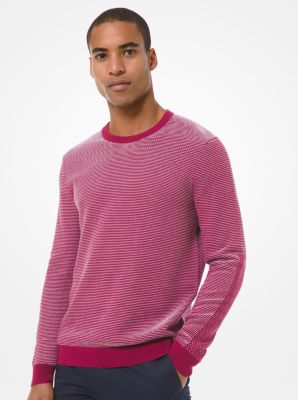 Michael kors shop sweaters mens pink