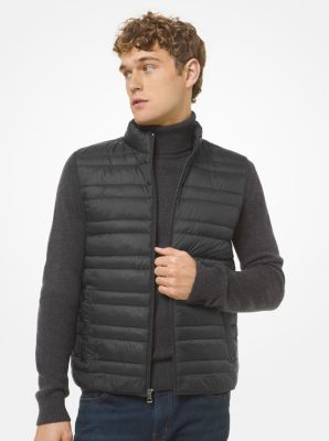 michael kors vest mens white