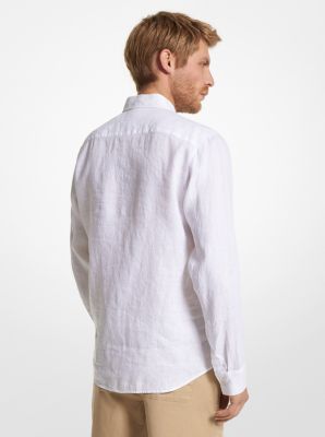 Minimalist pure linen shirt, Michael Kors