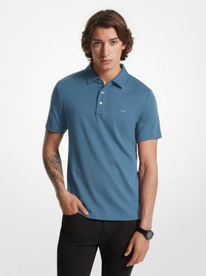 Poloshirt aus Baumwolle mit Logostickerei image number 0