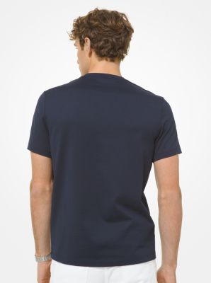 Embroidered Logo Cotton T-Shirt image number 1