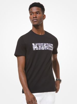 Graphic Palm Logo Cotton T-Shirt | Michael Kors