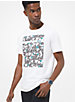 Scattered Graphic Logo Cotton T-Shirt image number 0