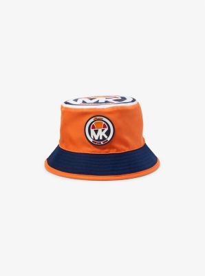 くらしを楽しむアイテム MK Kors Michael | Hat Bucket Reversible Woven Logo ellesse X 帽子