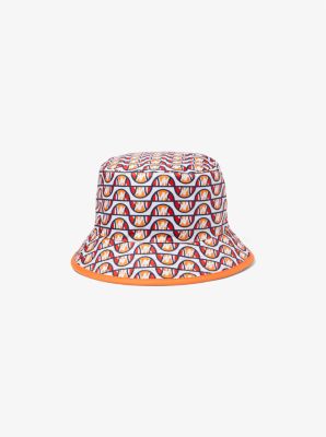 MK X ellesse Logo Woven Reversible Bucket Hat image number 1