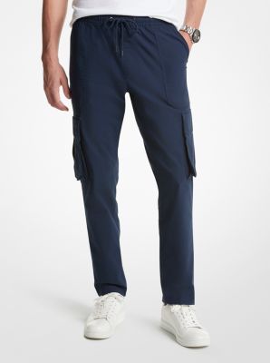 Stretch Cotton Cargo Pants | Michael Kors