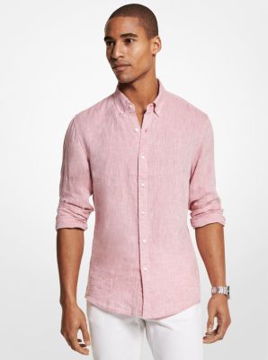 Slim-Fit Linen Shirt