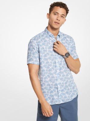 Michael kors shirts deals blue