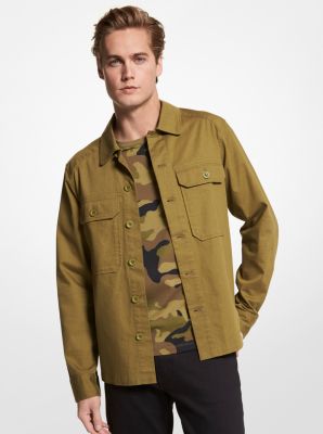 Michael kors cheap jacket mens olive